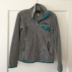 Patagonia Grey Re-Tool Snap Jacket